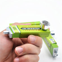 Fashion Chewing Gum Shape Rasta Weed Metal
