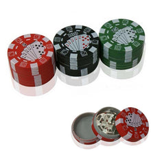 Casino Chip 3 Layers Herb Grinder (Random Color)