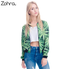 Weed Print Bomber Jacket
