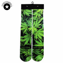 Weed Plant Cotton Socks